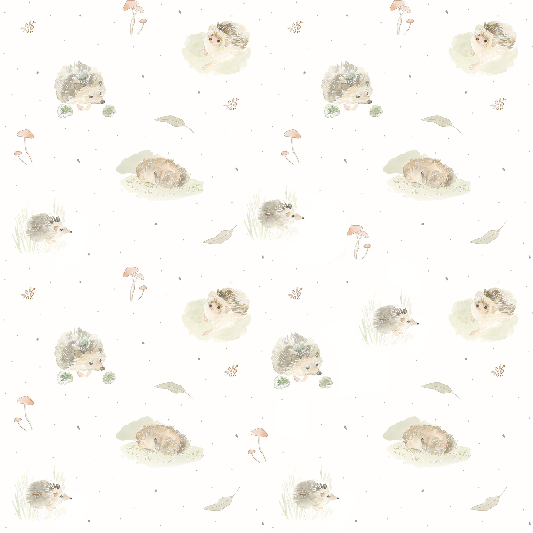 Day With Hedgie Pattern 1
