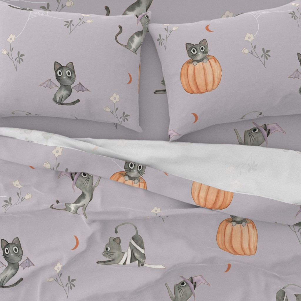 Hand-painted pattern mockup on fabric and baby swaddles