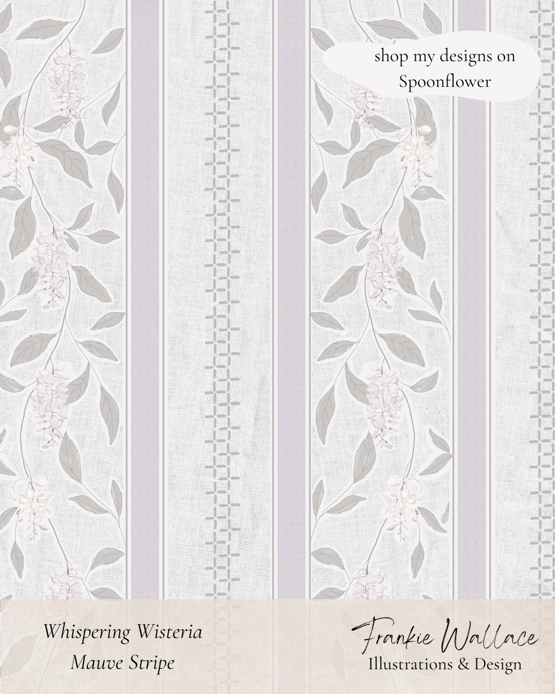 Whispering Wisteria Pattern 3