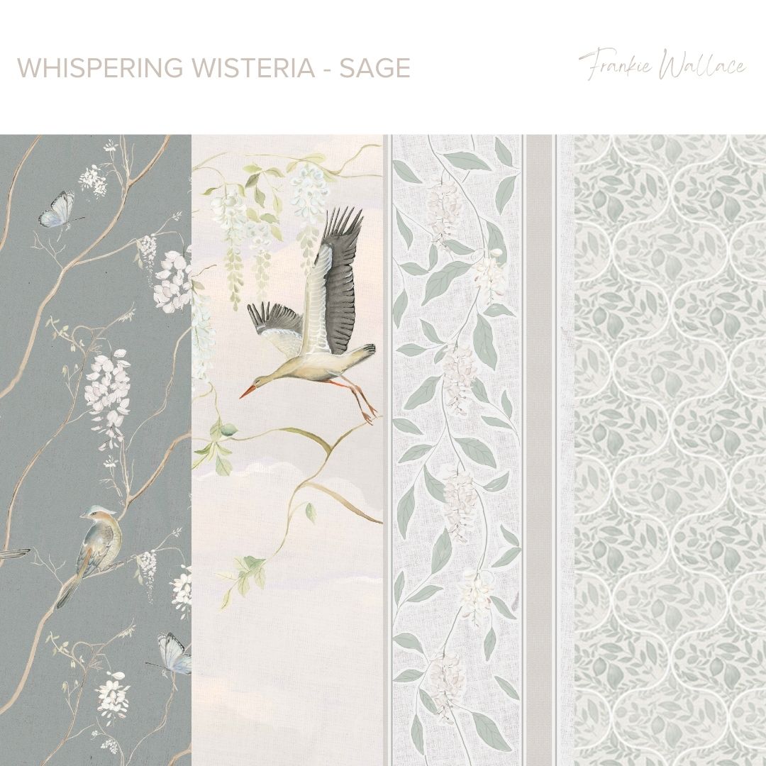 Whispering Wisteria Pattern